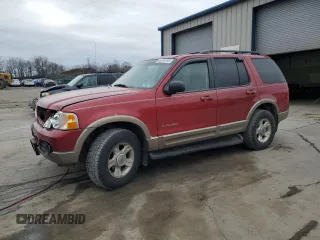 2002 Ford Explorer Eddie Bauer z VIN 1FMZU74E92ZA92214, wystawiony jako Copart lot #50158195 z przebiegiem 277 695 mil mil oraz Szkody całkowita. Historia ofert i sprzedaży dostępna na DreamBid. Obrazek 1.