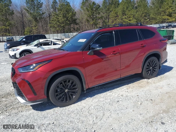 2023 Toyota Highlander L with VIN 5TDKDRBH5PS020370, listed as a Copart auction lot 45974895 with 40,250 mi miles and Salvage Title. Bid and sale history available at carsss.com. Image 1.