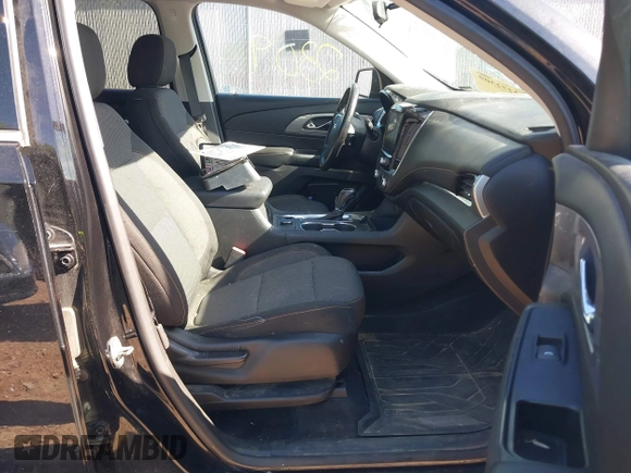 2018 Chevrolet Traverse LT Cloth z VIN 1GNEVGKW1JJ189116, wystawiony jako IAAI lot #42272309 z przebiegiem 111 408 mil mil oraz . Historia ofert i sprzedaży dostępna na DreamBid. Obrazek 5.