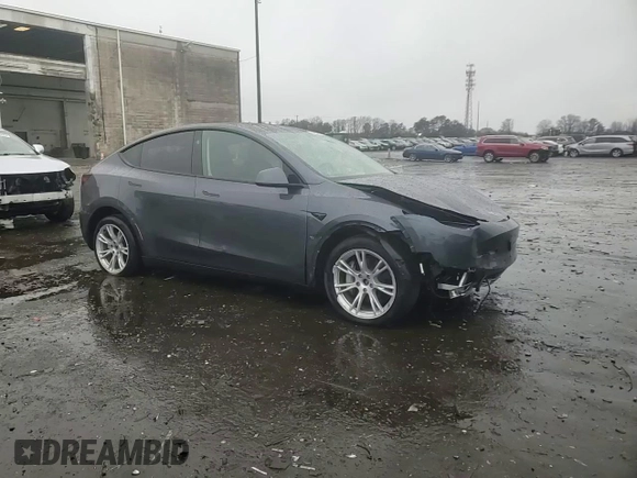 2023 Tesla Model Y Long Range with VIN 7SAYGDEE8PF895293, listed as a Copart auction lot 44208615 with 16,549 mi miles and Salvage Title. Bid and sale history available at DreamBid. Image 12.