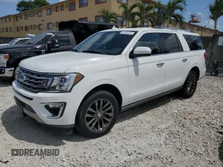 2021 Ford Expedition Max Limited with VIN 1FMJK2AT7MEA37702, listed as a Copart auction lot 54163245 with Not Provided miles and Non Repairable. Bid and sale history available at DreamBid. Image 1.