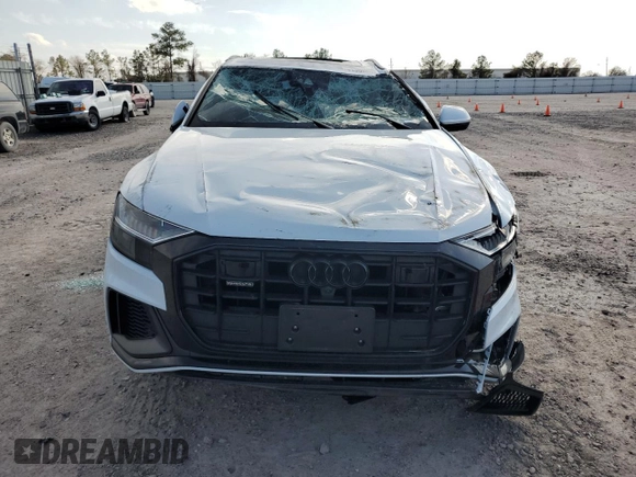 2022 Audi Q8 Prestige with VIN WA1FVBF17ND009750, listed as a Copart auction lot 41358603 with 19,802 mi miles. Bid and sale history available at carsss.com. Image 5.