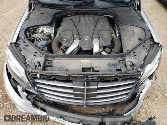 2016 Mercedes-Benz S 550 with VIN WDDUG8CB7GA238236, listed as a Copart auction lot 66587394 with 98,325 mi miles and Salvage Title. Bid and sale history available at carsss.com. Image 11.