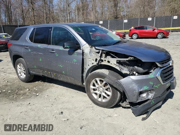 2019 Chevrolet Traverse LS with VIN 1GNERFKW3KJ164623, listed as a Copart auction lot 49383455 with 134,643 mi miles and Salvage Title. Bid and sale history available at carsss.com. Image 4.