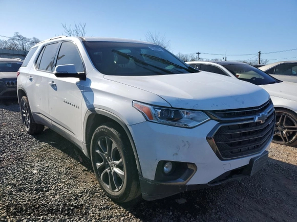 2019 Chevrolet Traverse RS with VIN 1GNEVJKW6KJ252144, listed as a Copart auction lot 42980605 with 94,045 mi miles and Salvage Title. Bid and sale history available at carsss.com. Image 4.