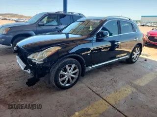 2017 Infiniti QX50 with VIN JN1BJ0RP0HM384262, listed as a Copart auction lot 59692955 with 101,846 mi miles and Salvage title. Bid and sale history available at DreamBid. Image 1.