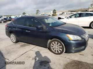 2014 Nissan Sentra S with VIN 3N1AB7AP1EL673735, listed as a Copart auction lot 53940515 with 235,623 mi miles and Salvage Title. Bid and sale history available at DreamBid. Image 4.