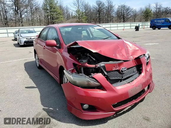 2010 Toyota Corolla with VIN 2T1BU4EE2AC452483, listed as a Copart auction lot 53624035 with 135,375 mi miles and Salvage Title. Bid and sale history available at DreamBid. Image 13.