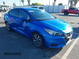 2021 Nissan Versa SV with VIN 3N1CN8EV8ML809002, listed as a IAAI auction lot 42143135 with 72,020 mi miles and . Bid and sale history available at DreamBid. Image 1.