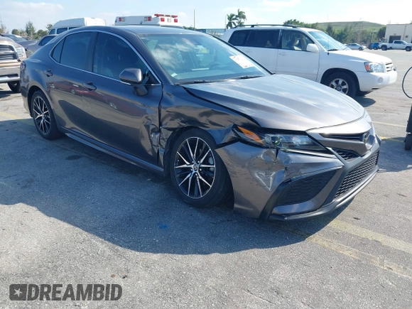 2023 Toyota Camry SE with VIN 4T1G11AK1PU809099, listed as a IAAI auction lot 41450292 with 128,099 mi miles. Bid and sale history available at carsss.com. Image 6.