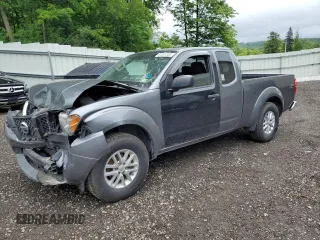 2017 Nissan Frontier S with VIN 1N6BD0CT0HN743174, listed as a Copart auction lot 61001305 with 50,765 mi miles and Salvage title. Bid and sale history available at DreamBid. Image 1.