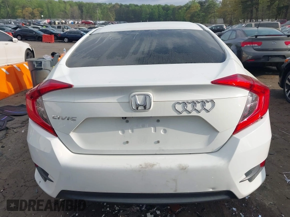 2017 Honda Civic Sedan LX with VIN 19XFC2F54HE039967, listed as a IAAI auction lot 41951897 with 106,660 mi miles. Bid and sale history available at carsss.com. Image 16.