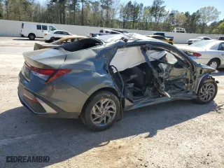 2024 Hyundai Elantra SEL with VIN KMHLM4DG5RU759695, listed as a Copart auction lot 49139365 with 0 mi miles and Salvage Title. Bid and sale history available at carsss.com. Image 3.