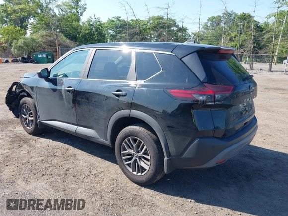 2023 Nissan Rogue S with VIN 5N1BT3AB3PC937818, listed as a IAAI auction lot 42390437 with 17,456 mi miles and . Bid and sale history available at DreamBid. Image 3.