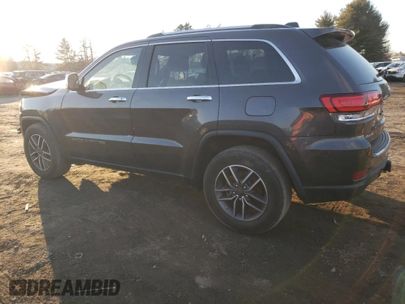 2021 Jeep Grand Cherokee 80th Anniversary with VIN 1C4RJFBG4MC817381, listed as a Copart auction lot 44707125 with 34,516 mi miles and Salvage Title. Bid and sale history available at carsss.com. Image 2.