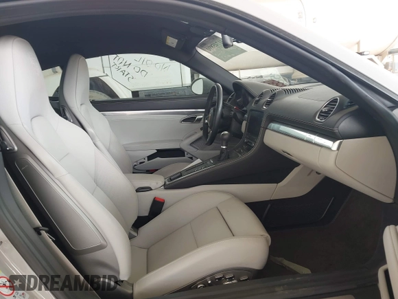2024 Porsche 718 Cayman with VIN WP0AA2A83RK255017, listed as a IAAI auction lot 41745890 with 15,429 mi miles and . Bid and sale history available at DreamBid. Image 5.