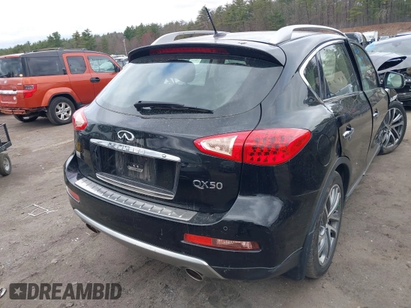 2017 Infiniti QX50 with VIN JN1BJ0RR4HM412971, listed as a IAAI auction lot 42030299 with 84,528 mi miles and . Bid and sale history available at DreamBid. Image 16.