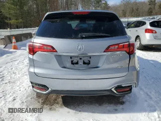2016 Acura RDX Tech Pkg with VIN 5J8TB4H55GL017434, listed as a Copart auction lot 43699895 with 89,954 mi miles and Salvage Title. Bid and sale history available at carsss.com. Image 6.