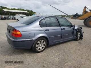 2005 BMW 3 Series 325i with VIN WBAET37495NJ90511, listed as a Copart auction lot 50623755 with 0 mi miles and Salvage Title. Bid and sale history available at carsss.com. Image 3.
