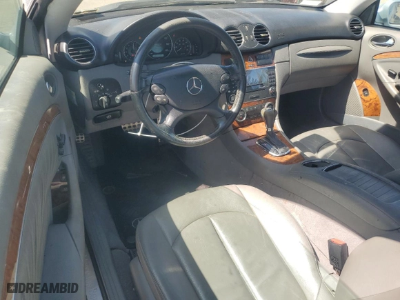 2007 Mercedes-Benz CLK-Class 3.5L with VIN WDBTJ56H37F213230, listed as a Copart auction lot 51383705 with 172,498 mi miles and Clean Title. Bid and sale history available at carsss.com. Image 8.