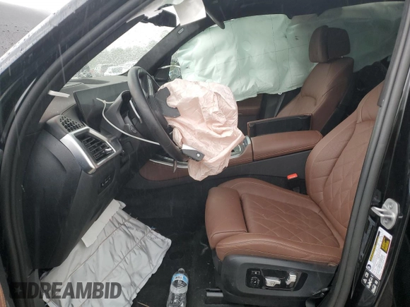 2025 BMW X5 xDrive40i z VIN 5UX23EU07S9X91602, wystawiony jako Copart lot #55647515 z przebiegiem Nie podano mil oraz Szkoda całkowita • Salvage title. Historia ofert i sprzedaży dostępna na DreamBid. Obrazek 7.
