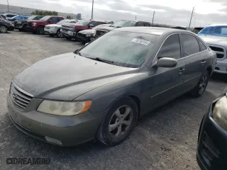 2007 Hyundai Azera GLS with VIN KMHFC46D47A211835, listed as a Copart auction lot 76190184 with 150,798 mi miles and Salvage Title. Bid and sale history available at carsss.com. Image 1.