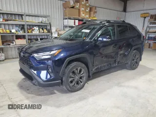 2023 Toyota RAV4 Hybrid XLE Premium with VIN 4T3B6RFV9PU121226, listed as a Copart auction lot 62031385 with 51,027 mi miles and Salvage title. Bid and sale history available at DreamBid. Image 1.