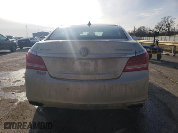 2016 Buick LaCrosse Leather with VIN 1G4GB5G33GF234822, listed as a Copart auction lot 44968735 with 132,628 mi miles and Salvage title. Bid and sale history available at DreamBid. Image 6.