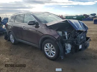2020 Kia Sorento LX with VIN 5XYPG4A32LG650912, listed as a Copart auction lot 46738265 with 77,224 mi miles and Salvage Title. Bid and sale history available at carsss.com. Image 4.