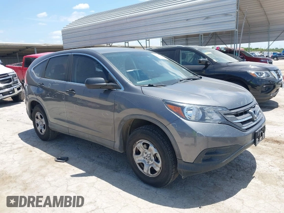 2013 Honda CR-V LX with VIN 3CZRM3H37DG708916, listed as a IAAI auction lot 42450090 with 118,002 mi miles and . Bid and sale history available at DreamBid. Image 1.