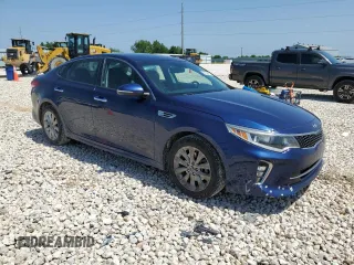 2018 Kia Optima LX z VIN 5XXGT4L35JG191868, wystawiony jako Copart lot #56230865 z przebiegiem 128 208 mil mil oraz Czysty tytuł • Clean title. Historia ofert i sprzedaży dostępna na DreamBid. Obrazek 4.