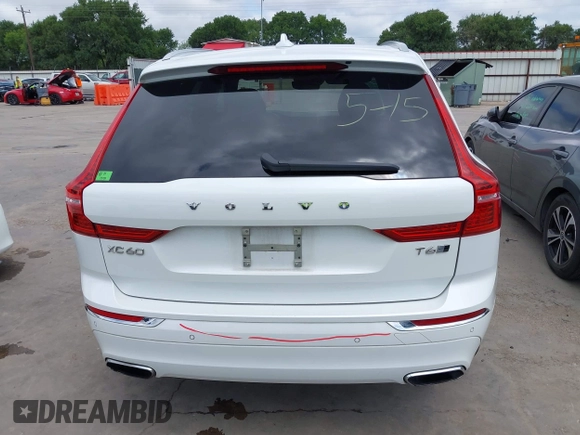 2018 Volvo XC60 Inscription with VIN YV4A22RL6J1023802, listed as a IAAI auction lot 42357101 with 96,866 mi miles and . Bid and sale history available at DreamBid. Image 16.