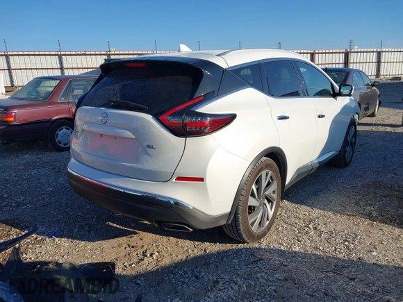2019 Nissan Murano Platinum with VIN 5N1AZ2MJ4KN155449, listed as a IAAI auction lot 40975815 with 100,133 mi miles and . Bid and sale history available at DreamBid. Image 4.