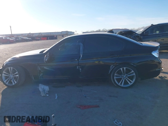 2014 BMW 3 Series 328i with VIN WBA3C1C5XEK112525, listed as a IAAI auction lot 41344289 with 114,525 mi miles. Bid and sale history available at carsss.com. Image 14.
