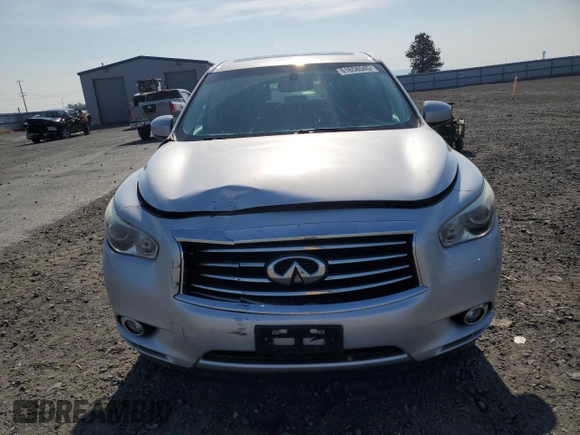 2014 Infiniti QX60 with VIN 5N1AL0MM4EC519031, listed as a Copart auction lot 61658945 with 120,259 mi miles and Salvage title. Bid and sale history available at DreamBid. Image 5.