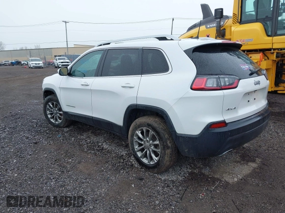 2020 Jeep Cherokee Altitude with VIN 1C4PJMLXXLD635994, listed as a IAAI auction lot 42074726 with 25,766 mi miles and . Bid and sale history available at DreamBid. Image 3.