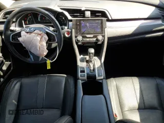 2016 Honda Civic Sedan EX-L with VIN 2HGFC1F74GH649190, listed as a Copart auction lot 50448425 with 73,667 mi miles and Salvage Title. Bid and sale history available at carsss.com. Image 8.