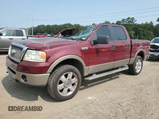 2006 Ford F-150 XLT with VIN 1FTPW14V86KE05027, listed as a Copart auction lot 58871745 with 146,578 mi miles and Salvage title. Bid and sale history available at DreamBid. Image 1.