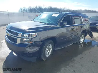 2018 Chevrolet Tahoe LT with VIN 1GNSKBKC4JR261190, listed as a IAAI auction lot 41548734 with 142,800 mi miles. Bid and sale history available at carsss.com. Image 2.