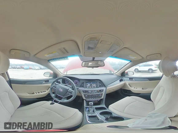 2017 Hyundai Sonata SE with VIN 5NPE24AFXHH588210, listed as a Copart auction lot 44403545 with 93,694 mi miles and Salvage Title. Bid and sale history available at carsss.com. Image 13.