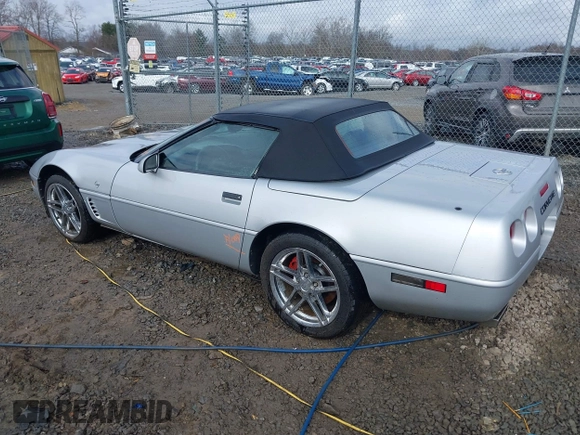 1996 Chevrolet Corvette with VIN 1G1YY32P4T5120035, listed as a IAAI auction lot 41608271 with 1 mi miles. Bid and sale history available at carsss.com. Image 3.