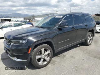 2021 Jeep Grand Cherokee Limited z VIN 1C4RJJBG5M8175694, wystawiony jako Copart lot #51839205 z przebiegiem 52 362 mil mil oraz Szkoda całkowita • Salvage title. Historia ofert i sprzedaży dostępna na DreamBid. Obrazek 1.