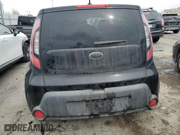 2016 Kia Soul with VIN KNDJN2A25G7319137, listed as a Copart auction lot 45369705 with 67,937 mi miles and Salvage Title. Bid and sale history available at carsss.com. Image 6.