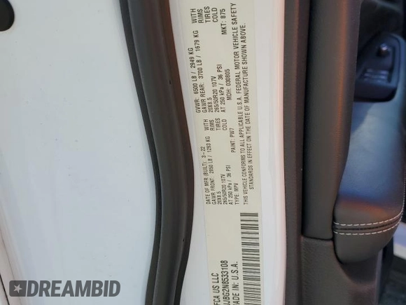 2022 Jeep Grand Cherokee Limited with VIN 1C4RJJBG2N8533108, listed as a Copart auction lot 47655935 with 43,003 mi miles and Salvage title. Bid and sale history available at DreamBid. Image 14.