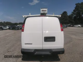 2019 Chevrolet Express Cargo with VIN 1GCWGAFPXK1240332, listed as a IAAI auction lot 42846352 with 99,506 mi miles and . Bid and sale history available at DreamBid. Image 16.