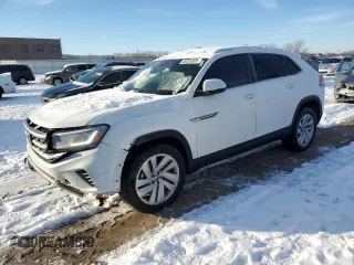 2023 Volkswagen Atlas SE z VIN 1V2WE2CA0PC222556, wystawiony jako Copart lot #88345095 z przebiegiem 22 975 mil mil oraz Szkoda całkowita • Salvage title. Historia ofert i sprzedaży dostępna na DreamBid. Obrazek 1.