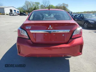 2023 Mitsubishi Mirage G4 ES with VIN ML32FUFJ8PHF04652, listed as a Copart auction lot 50407744 with 11,104 mi miles. Bid and sale history available at carsss.com. Image 6.