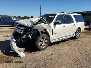 2008 Ford Expedition EL Limited with VIN 1FMFK20558LA02098, listed as a Copart auction lot 73249524 with 166,869 mi miles and Non Repairable. Bid and sale history available at carsss.com. Image 1.