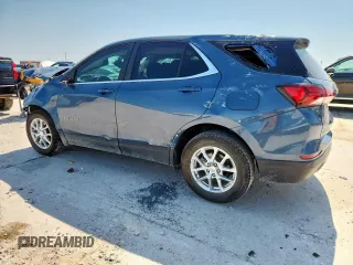 2024 Chevrolet Equinox LT with VIN 3GNAXKEG1RL228064, listed as a Copart auction lot 58274905 with 10,375 mi miles and Salvage title. Bid and sale history available at DreamBid. Image 2.