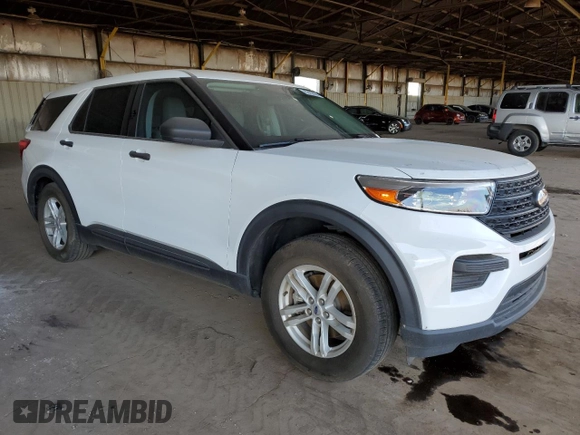 2023 Ford Explorer with VIN 1FMSK8BB5PGA00864, listed as a Copart auction lot 82433904 with 13,366 mi miles and Salvage Title. Bid and sale history available at carsss.com. Image 4.